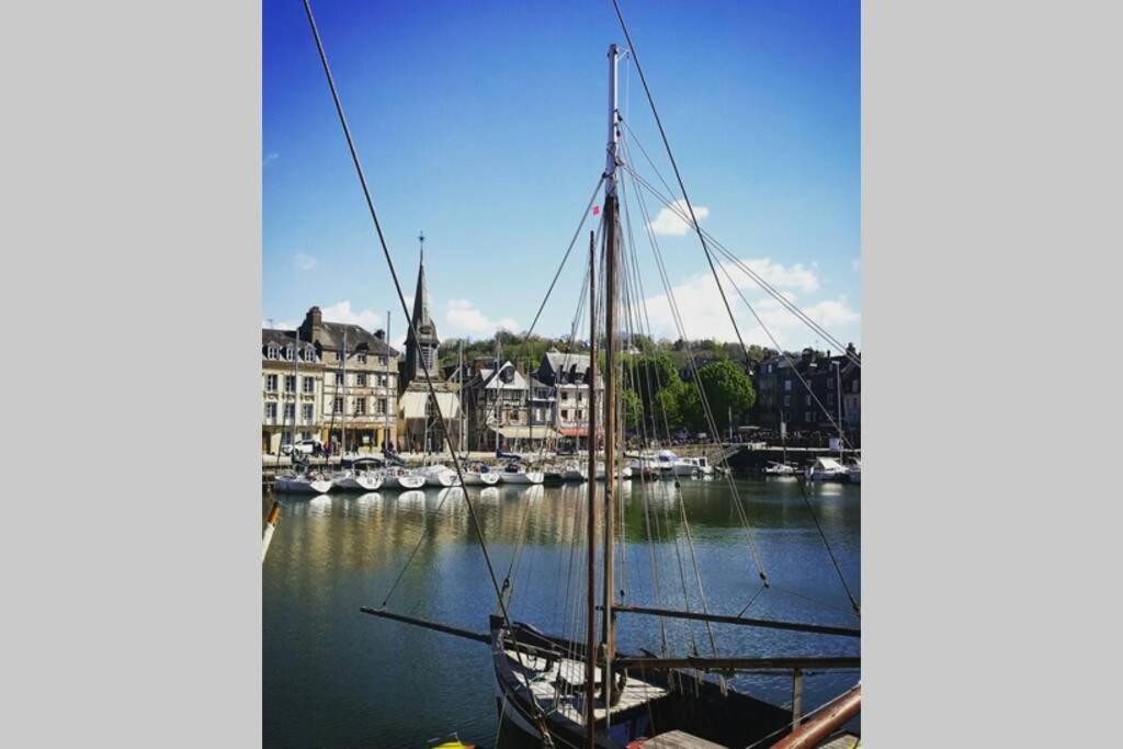 Une Pause Chez Julien, Appartement Lumineux Et Idealement Situe! Honfleur Exterior photo